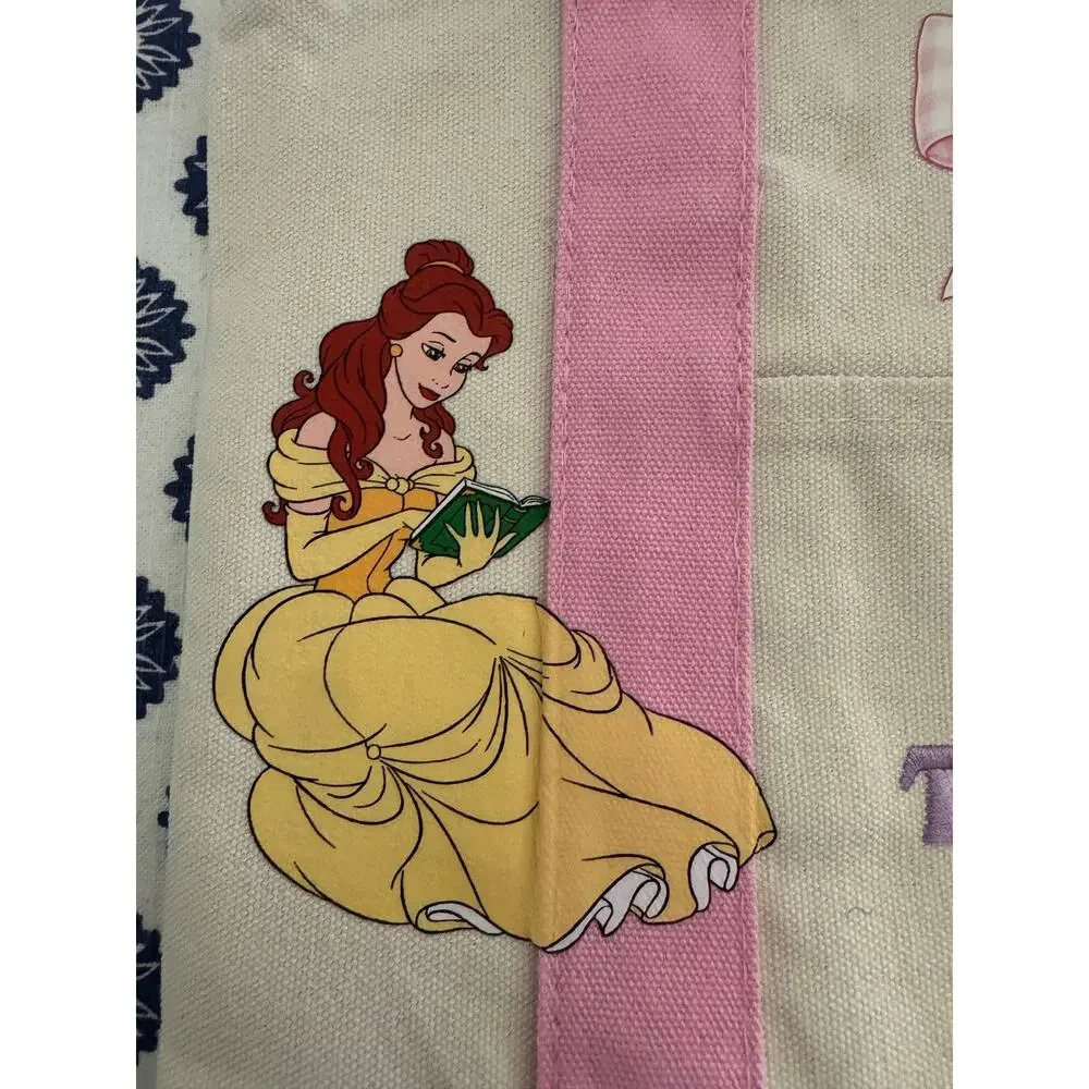Disney Belle Double Sided Custom Made Trader Joes Mini Tote